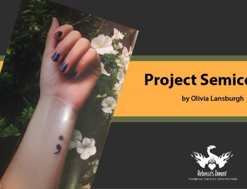 Project Semicolon; by Olivia Lansburgh